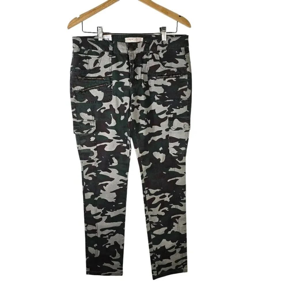 No Boundaries Camouflage Cargo Pants Size 13 Nwt